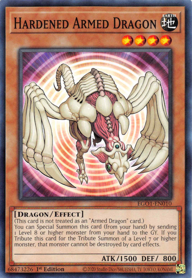 Hardened Armed Dragon [EGO1-EN010] Common | North Game Den