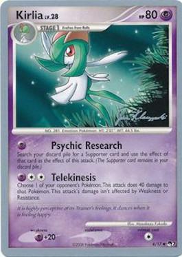 Kirlia LV.28 (8/17) (Psychic Lock - Jason Klaczynski) [World Championships 2008] | North Game Den