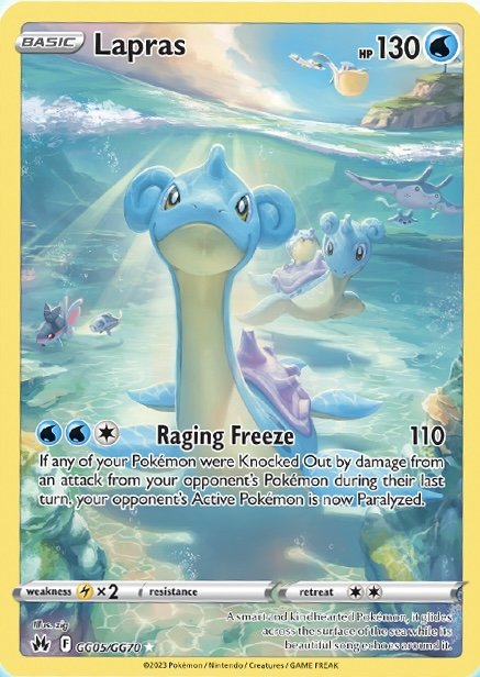 Lapras (GG05/GG70) [Sword & Shield: Crown Zenith] | North Game Den