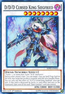 D/D/D Cursed King Siegfried [SDPD-EN042] Super Rare | North Game Den