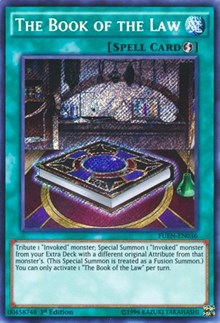 The Book of the Law [FUEN-EN036] Secret Rare | North Game Den