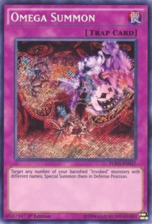 Omega Summon [FUEN-EN037] Secret Rare | North Game Den