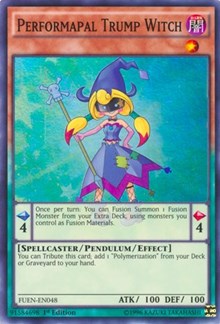 Performapal Trump Witch [FUEN-EN048] Super Rare | North Game Den