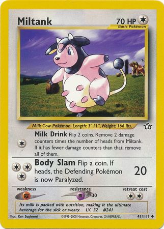 Miltank (41/111) [Neo Genesis Unlimited] | North Game Den