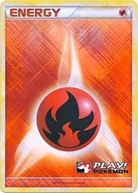 Fire Energy (2010 Play Pokemon Promo) [League & Championship Cards] | North Game Den