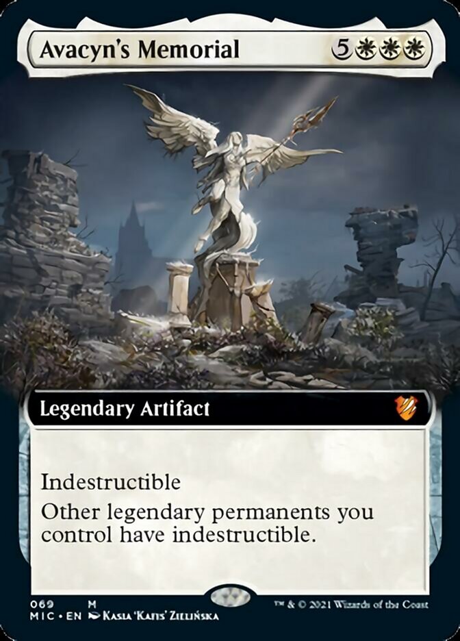 Avacyn's Memorial (Extended) [Innistrad: Midnight Hunt Commander] | North Game Den