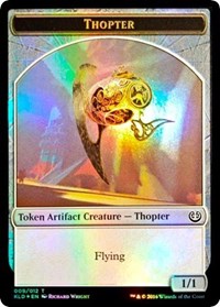 Thopter // Servo Double-sided Token [League Promos] | North Game Den
