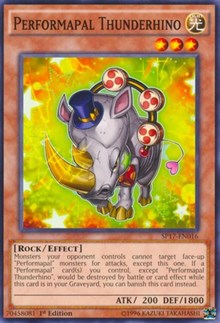 Performapal Thunderhino [SP17-EN016] Common | North Game Den