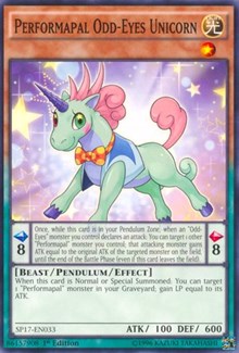 Performapal Odd-Eyes Unicorn [SP17-EN033] Common | North Game Den