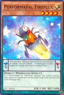 Performapal Fireflux [SP17-EN034] Common | North Game Den