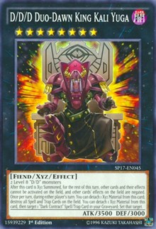 D/D/D Duo-Dawn King Kali Yuga (Starfoil) [SP17-EN045] Starfoil Rare | North Game Den