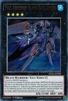 Full Armored Black Ray Lancer [DUSA-EN008] Ultra Rare | North Game Den