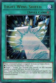 Light Wing Shield [DUSA-EN039] Ultra Rare | North Game Den