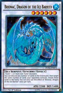 Brionac, Dragon of the Ice Barrier [DUSA-EN073] Ultra Rare | North Game Den