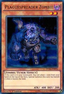 Plaguespreader Zombie [DUSA-EN076] Ultra Rare | North Game Den