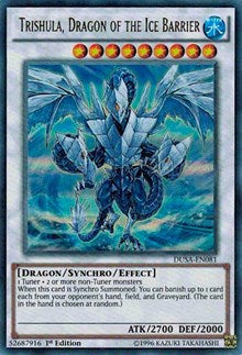 Trishula, Dragon of the Ice Barrier [DUSA-EN081] Ultra Rare | North Game Den