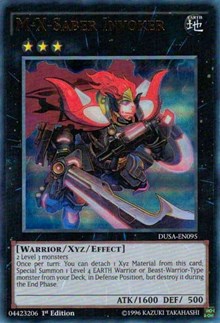 M-X-Saber Invoker [DUSA-EN095] Ultra Rare | North Game Den