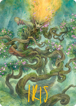 Titania, Protector of Argoth Art Card (Gold-Stamped Signature) [Modern Horizons 2 Art Series] | North Game Den