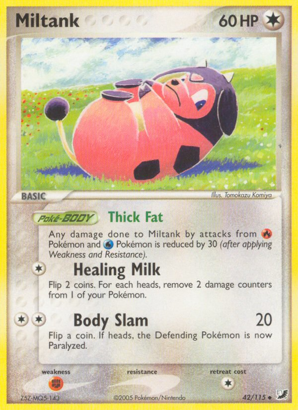 Miltank (42/115) [EX: Unseen Forces] | North Game Den