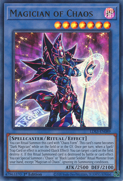 Magician of Chaos [LDS3-EN089] Ultra Rare | North Game Den