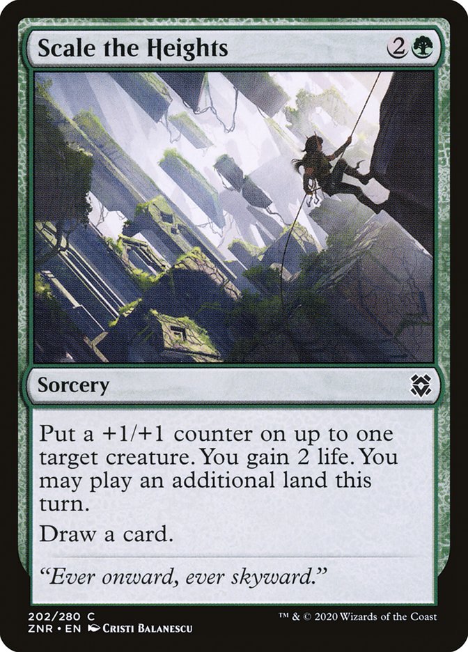 Scale the Heights [Zendikar Rising] | North Game Den