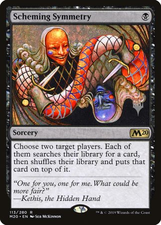 Scheming Symmetry [Core Set 2020 Promos] | North Game Den