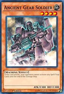 Ancient Gear Soldier [SR03-EN010] Common | North Game Den