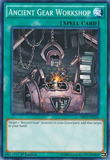 Ancient Gear Workshop [SR03-EN024] Common | North Game Den