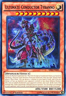 Ultimate Conductor Tyranno [SR04-EN001] Ultra Rare | North Game Den