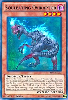 Souleating Oviraptor [SR04-EN002] Super Rare | North Game Den