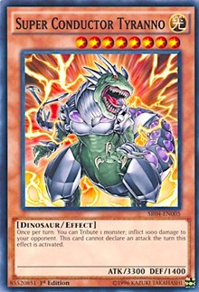 Super Conductor Tyranno [SR04-EN005] Common | North Game Den