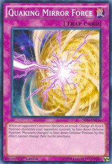 Quaking Mirror Force [SR04-EN036] Common | North Game Den