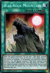 War Rock Mountain [BLVO-EN000] Secret Rare | North Game Den