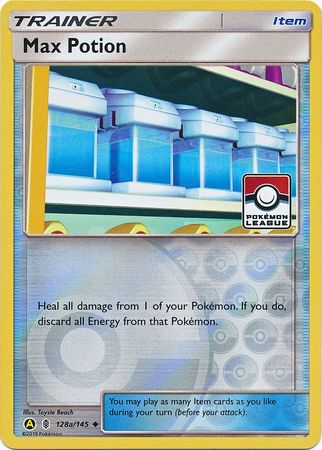 Max Potion (128a/145) (League Promo) [Sun & Moon: Guardians Rising] | North Game Den