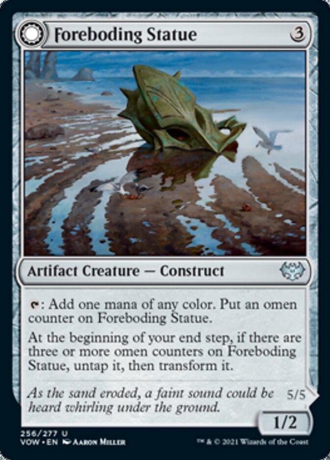 Foreboding Statue // Forsaken Thresher [Innistrad: Crimson Vow] | North Game Den