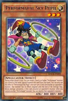 Performapal Sky Pupil [MACR-EN002] Rare | North Game Den