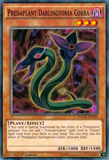 Predaplant Darlingtonia Cobra [MACR-EN010] Common | North Game Den