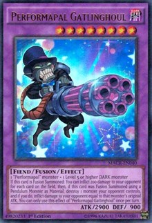 Performapal Gatlinghoul [MACR-EN040] Ultra Rare | North Game Den