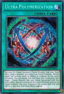 Ultra Polymerization [MACR-EN052] Secret Rare | North Game Den