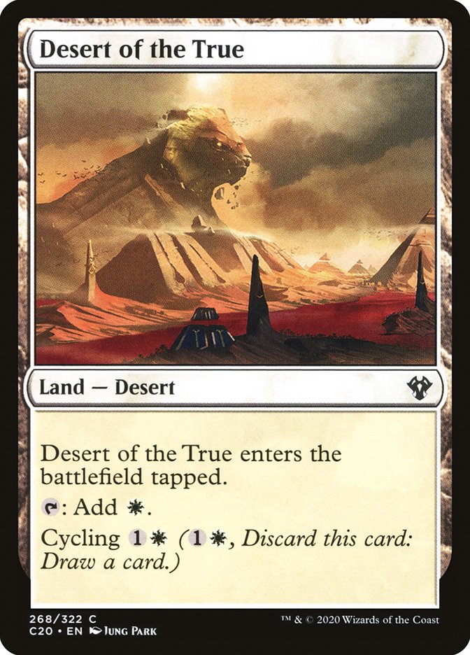 Desert of the True [Commander 2020] | North Game Den