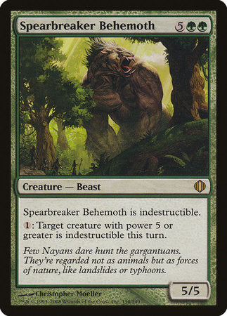 Spearbreaker Behemoth [Shards of Alara] | North Game Den