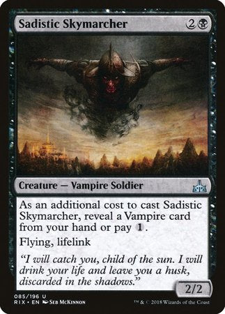 Sadistic Skymarcher [Rivals of Ixalan] | North Game Den