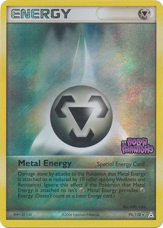 Metal Energy (95/110) (Stamped) [EX: Holon Phantoms] | North Game Den