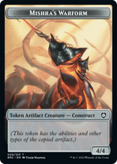 Mishra's Warform // Inkling Double-Sided Token [The Brothers' War Commander Tokens] | North Game Den