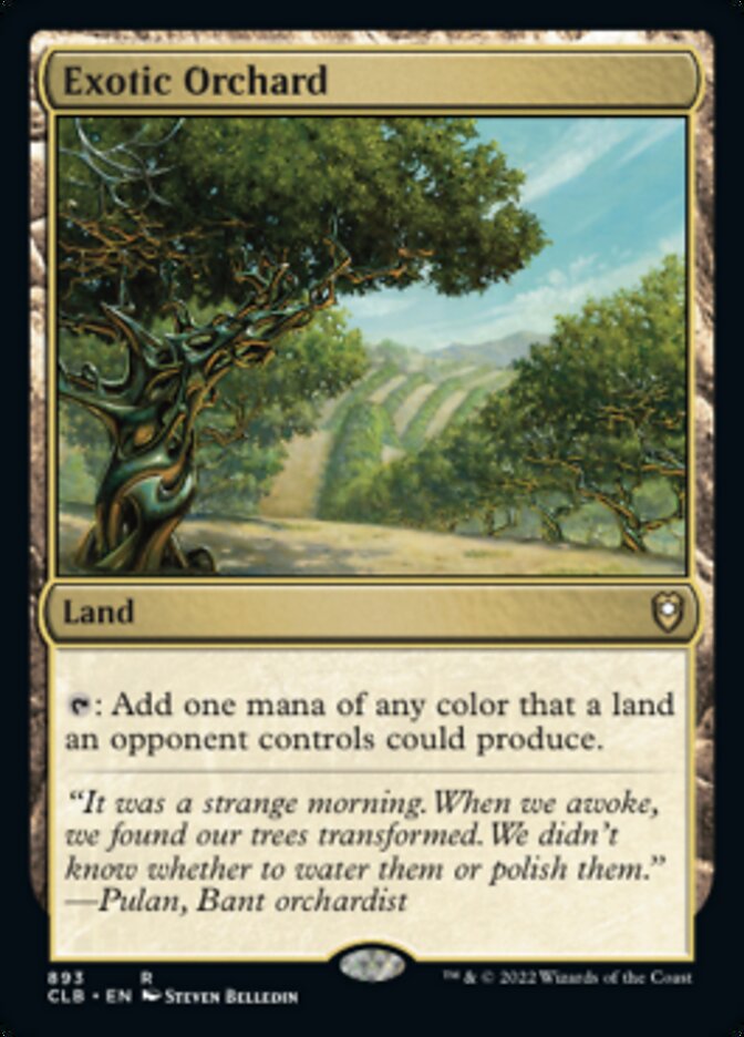 Exotic Orchard [Commander Legends: Battle for Baldur's Gate] | North Game Den