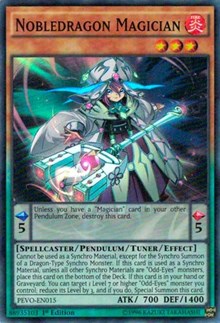 Nobledragon Magician [PEVO-EN015] Super Rare | North Game Den