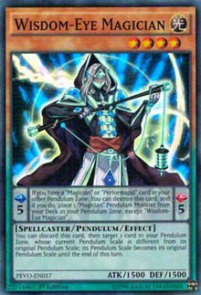 Wisdom-Eye Magician [PEVO-EN017] Super Rare | North Game Den