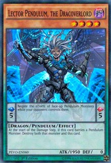 Lector Pendulum, the Dracoverlord [PEVO-EN060] Super Rare | North Game Den