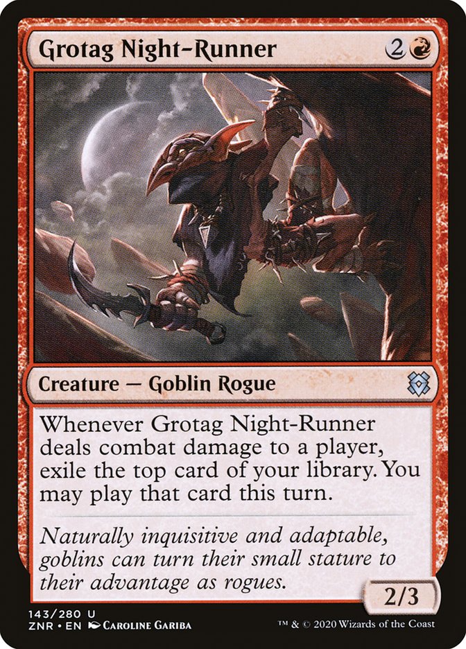 Grotag Night-Runner [Zendikar Rising] | North Game Den