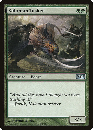 Kalonian Tusker [Magic 2014] | North Game Den